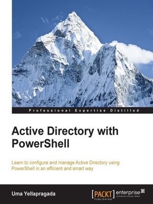 cover image of Active Directory with PowerShell